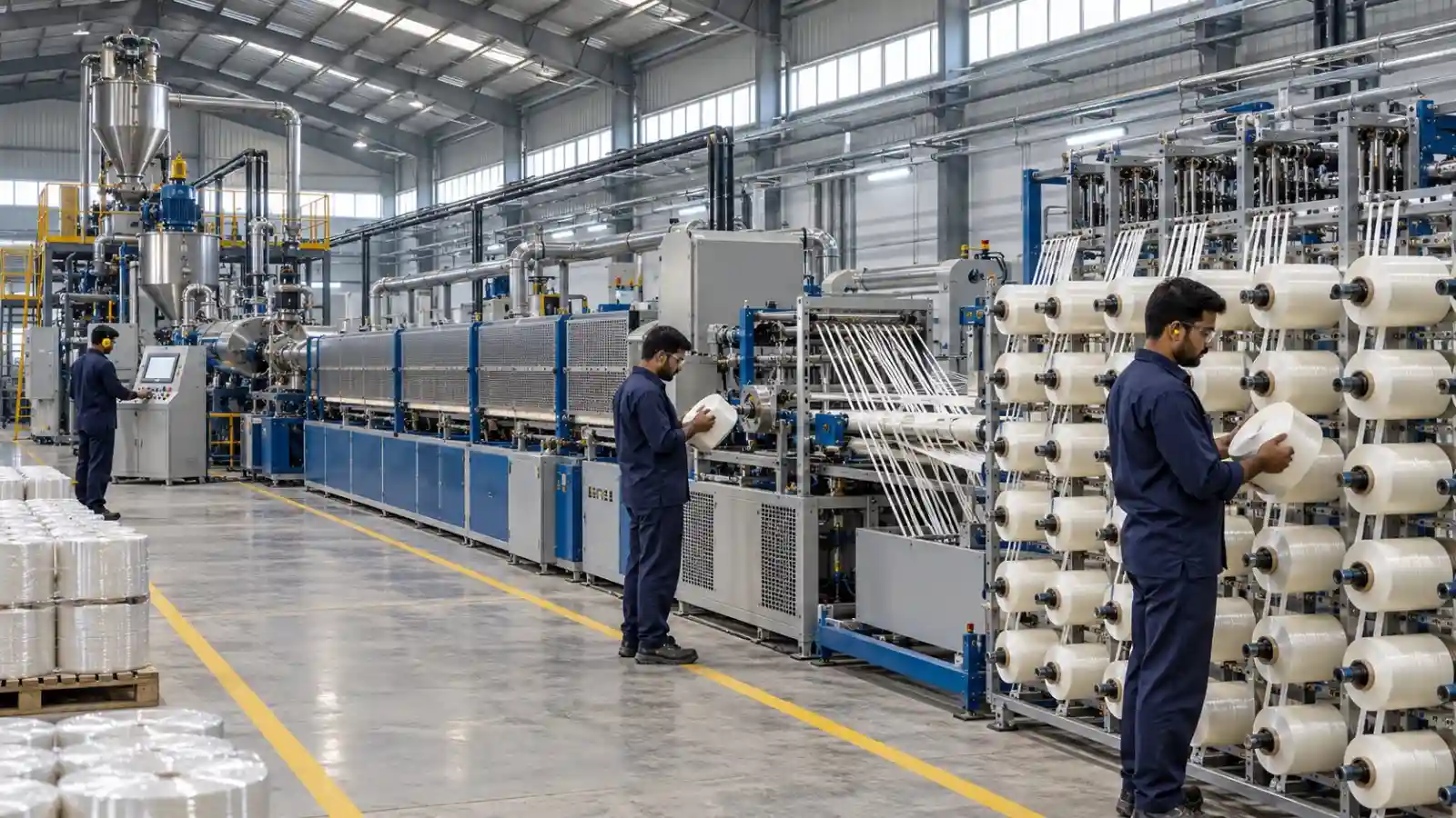 Unique Poly Factory Floor